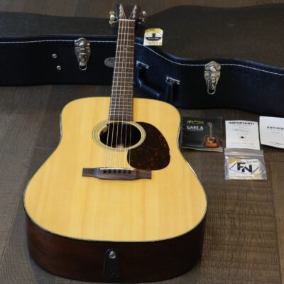 2020 Martin Limited Edition D-18E Natural Acoustic/ Electric Guitar + OHSC