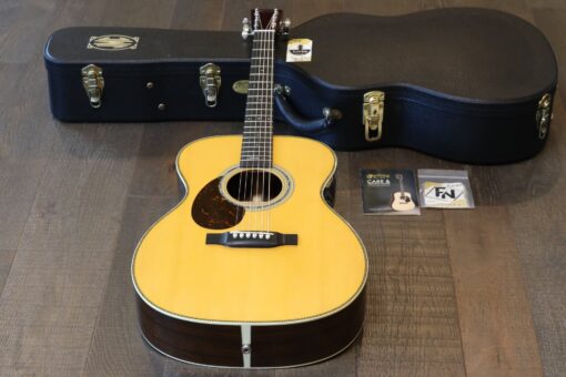 LEFTY! 2021 Martin OMJM John Mayer Signature Left-Handed Acoustic/ Electric Guitar #6464 + OHSC