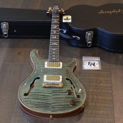 Unplayed! 2018 PRS Hollowbody I Electric Guitar Trampas Green 10 Top + Case