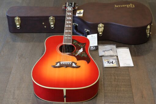 MINTY! 2020 Gibson Dove Original Acoustic/ Electric Guitar Vintage Cherry Sunburst + OHSC