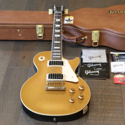 2022 Gibson Slash “Victoria” Les Paul Electric Guitar Gold Top + OHSC