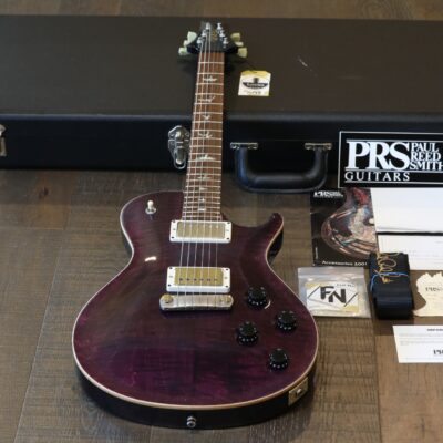 2001 PRS Single-Cut Electric Guitar Trans Purple + OHSC
