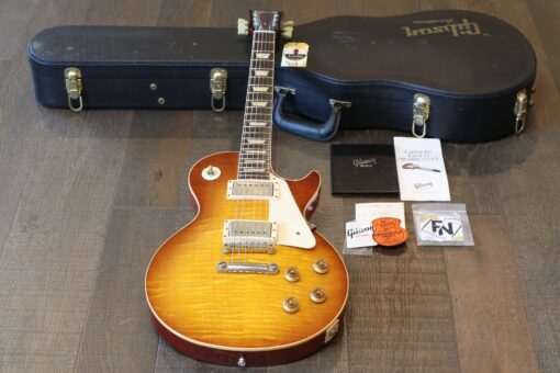 2011 Gibson 1959 Les Paul Standard Reissue Electric Guitar VOS LPR9 Iced Tea Burst + COA OHSC