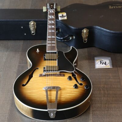 2007 Gibson Custom ES-175 Archtop Hollowbody Guitar Figured Vintage Sunburst + OHSC