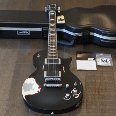 2009 ESP LTD James Hetfield Signature Truckster Electric Guitar Aged Black + Case