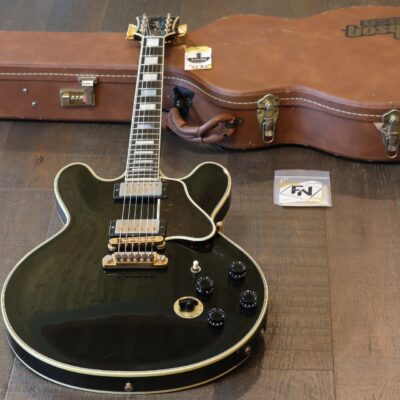 1993 Gibson Memphis Custom Lucille BB King Signature ES-355 Electric Guitar Black Ebony + Gibson Case