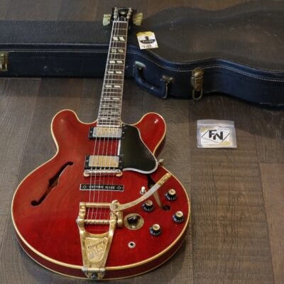 Vintage! 1963 Gibson ES-345TD Stereo Varitone Cherry Red w/ Bigsby All Original! + OHSC