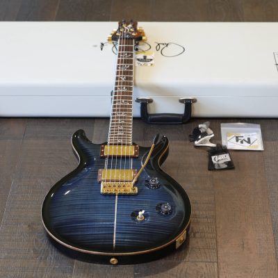 2010 PRS 25th Anniversary Santana Signature Electric Guitar Sapphire Smokeburst 10-Top + OHSC