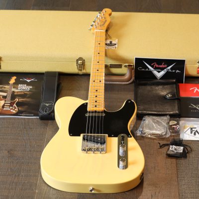 MINTY! 2018 Fender Custom Shop 1951 Nocaster Reissue NOS Electric Guitar Faded Nocaster Blonde + COA OHSC
