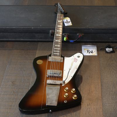 Vintage! 1972 Gibson Firebird V Medallion Electric Guitar Tobacco Burst #367 + OHSC