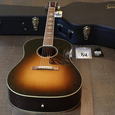 MINTY! 2010 Gibson Advanced Jumbo Acoustic Guitar Vintage Sunburst + OHSC