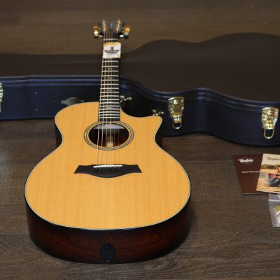 MINTY! 2019 Taylor 814ce LTD Cocobolo & Lutz Spruce Natural Acoustic Electric Cutaway Guitar w/ES2 + OHSC