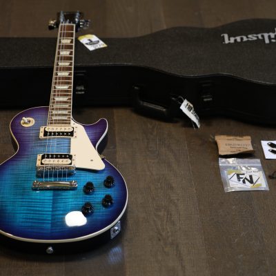 2024 Gibson Les Paul Traditional Pro V Blueberry Burst Electric Guitar + OHSC