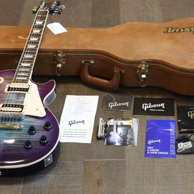2019 Gibson Les Paul Traditional Pro V Electric Guitar Blueberry Burst + OHSC