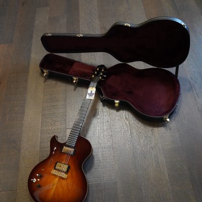 Lefty! 2018 Benedetto Benny Antique Burst Semi-Hollow Electric Guitar + OHSC