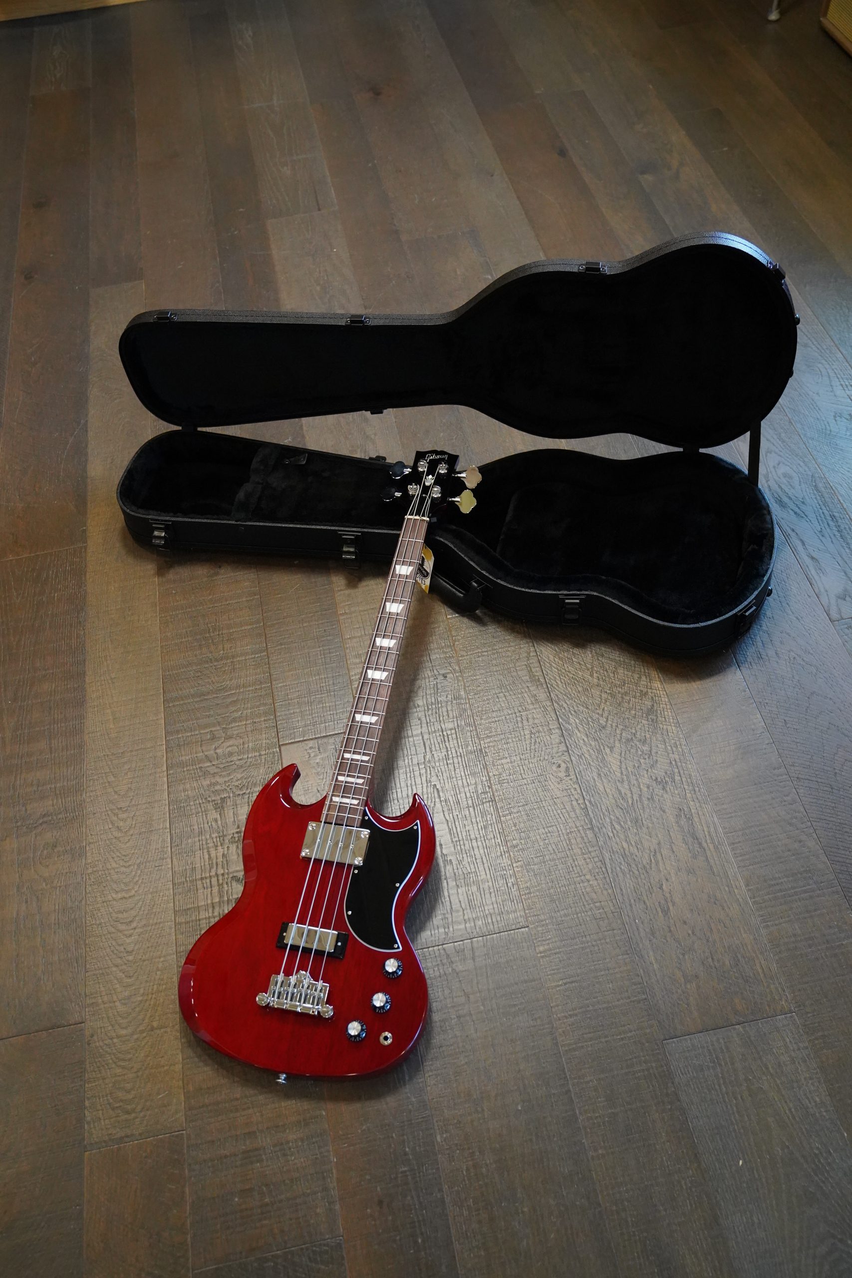 Minty! 2023 Gibson SG Bass Heritage Cherry Electric Bass + OHSC