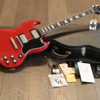 2022 Gibson Custom Shop '61 SG Standard One-Off Electric Guitar Cardinal Red + COA OHSC