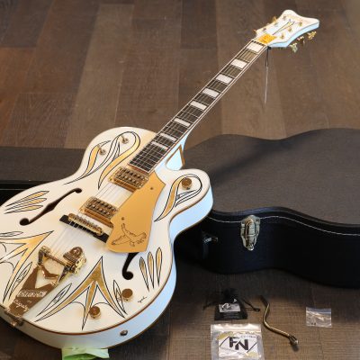 Mint! 2008 Gretsch G7593 White Falcon "Jimmy C" 125th Anniversary Electric Guitar One Off White Falcon + OHSC