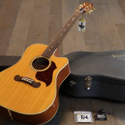 1998 Gibson CL-35 Deluxe Acoustic Guitar Natural + OHSC