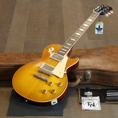 Minty! 2018 Gibson Custom Shop 1958 Les Paul Standard Electric Guitar Lemon Burst + COA OHSC