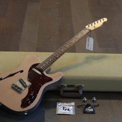 2017 K-Line Truxton Thinline Electric Guitar Factory Relic Rose Gold + HSC