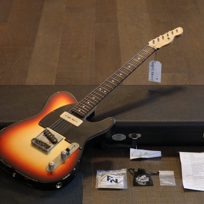 2022 LSL T-Bone One P90 Electric Guitar Metallic Sunburst + OHSC