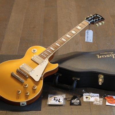 2008 Gibson Custom Shop 1957 Les Paul Standard Electric Guitar Gold Top + COA OHSC