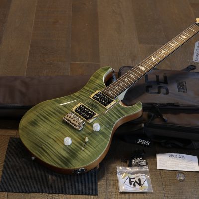 2015 PRS SE Custom 24 Electric Guitar Trampas Green + OGB