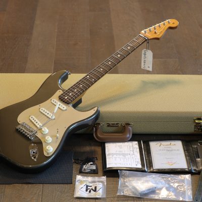 Minty! 2024 Fender LTD Roasted Stratocaster Electric Guitar Aged Pewter Special NOS + COA OHSC