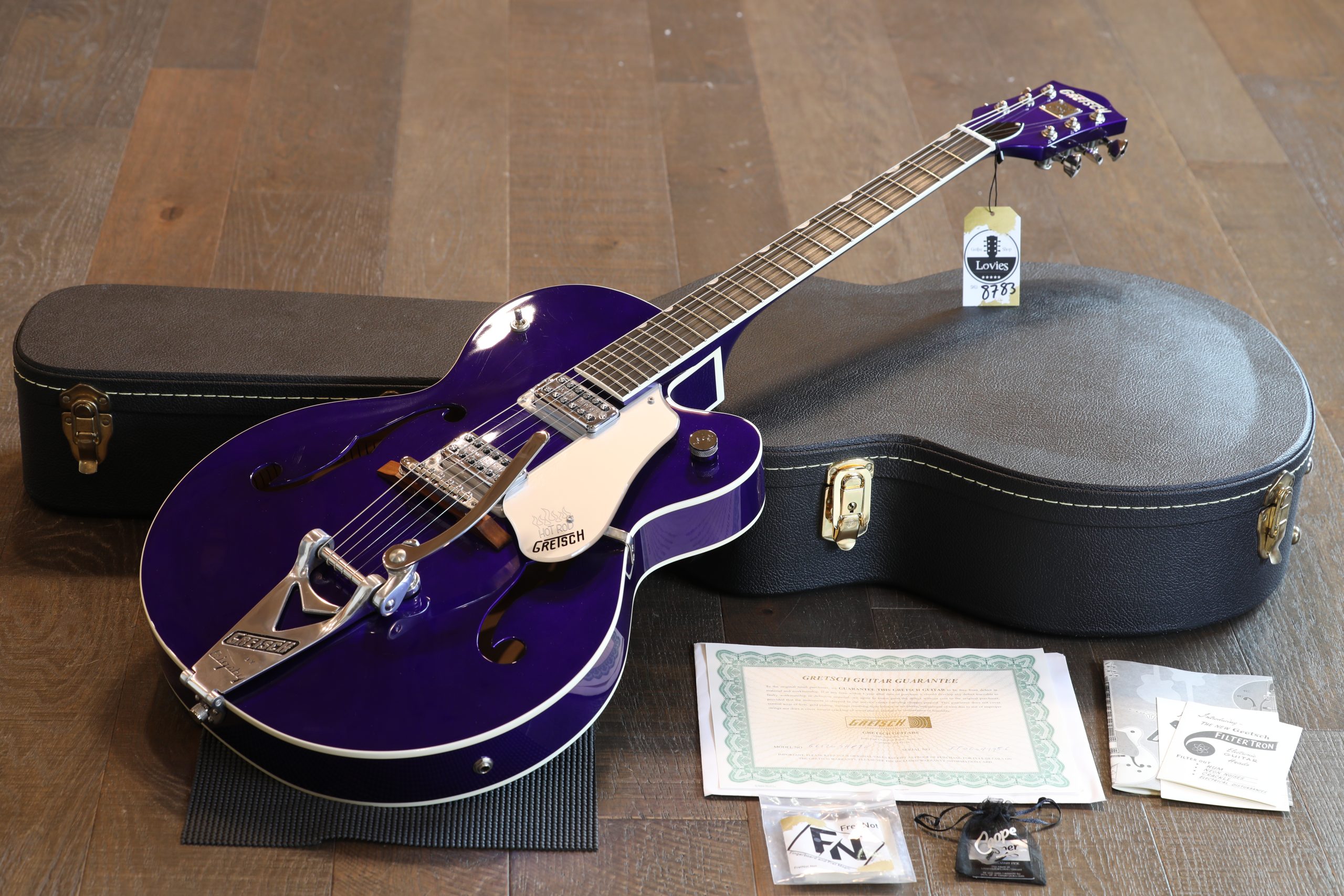2006 Gretsch G6120SHPTV Brian Stezer Electric Guitar Hot Rod