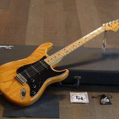 1978 Fender Stratocaster Electric Guitar Natural + OHSC