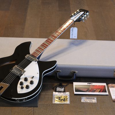Mint! 2006 Rickenbacker 360/12C63 Semi-Hollow Electric Guitar Jetglo + OHSC