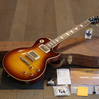 2007 Gibson Les Paul Standard 1959 R9 Electric Guitar Killer Top Faded Tobacco Burst + COA OHSC