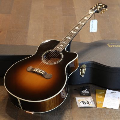 Rare! 2006 Gibson LC-2 Sonoma Cutaway Acoustic/Electric Guitar Vintage Sunburst + OHSC