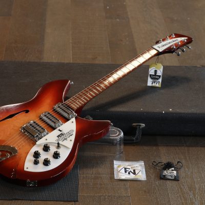 1987 Rickenbacker 1998PT Pete Townshend Signature Electric Guitar Fireglo + OHSC