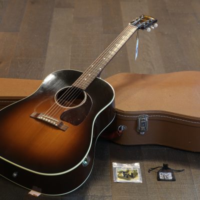 2015 Gibson J-45 Vintage Torrified Adirondack Acoustic Guitar Vintage Sunburst + OHSC