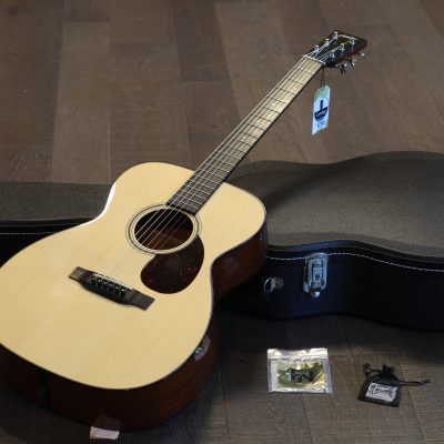 Minty! 2021 Collings OM1A Adirondack Acoustic Guitar Natural + OHSC