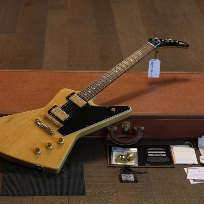 Minty! 2023 Gibson Custom Shop 1958 Explorer Korina + COA OHSC
