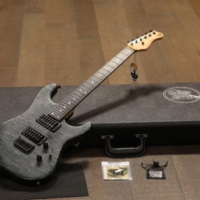 2000's Valley Arts Custom Pro USA HH Electric Guitar Quilt Maple Slate + OHSC