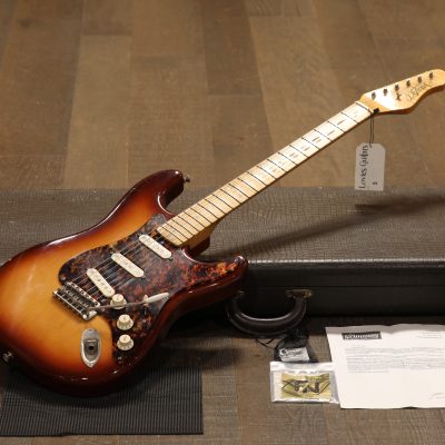 2008 DeTemple Spirit Series '56 Stratocaster Electric Guitar Sunburst + HSC