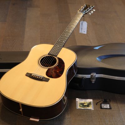 2005 James Goodall TRD Traditional AAA Rosewood Adirondack Dreadnought Acoustic Guitar Natural + HSC