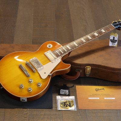 2006 Gibson Custom Shop Les Paul 1960 Reissue Electric Guitar Lemonburst + COA OHSC