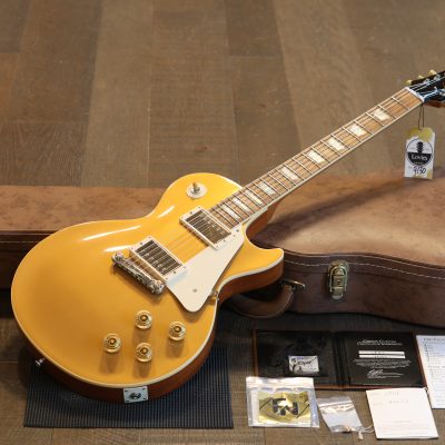 2012 Gibson Custom Shop 1954 Reissue Les Paul Standard Electric Guitar Goldtop + COA OHSC