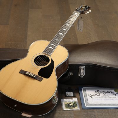 2023 Ren Ferguson Bob Dylan Tribute Masterbuilt Heirloom Walnut 13-Fret Acoustic Guitar Natural + OHSC