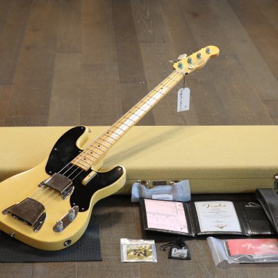 2021 Fender Custom Shop Vintage '51 Precision Bass Relic Nocaster Blonde Limited + COA OHSC