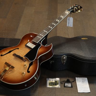 2010 Gibson Herb Ellis ES-165 Hollow Body Electric Guitar Figured Light Burst + OHSC