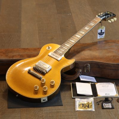 Unplayed! 2023 Gibson Custom Shop 1955 Reissue M2M Les Paul P90 Electric Guitar Heavy Murphy Aged Double Gold + COA OHSC
