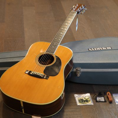 1975 Martin D-35 Dreadnought Acoustic Guitar Natural + OHSC