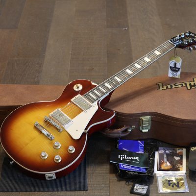 2021 Gibson Les Paul Standard Electric Guitar Iced Tea Burst + OHSC