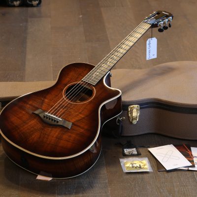 Unplayed! 2024 Taylor K22ce 12-Fret Koa with V-Class Bracing Acoustic Guitar Shaded Edgeburst + OHSC